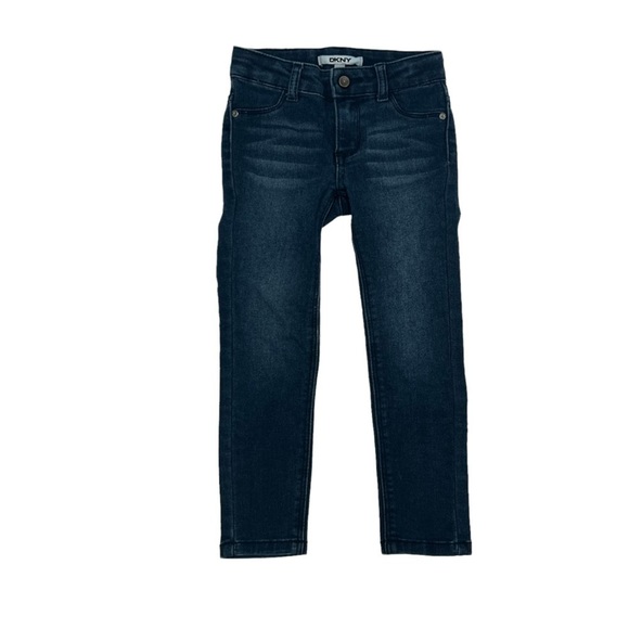 DKNY Skinny Fit Adjustable Waist Jeans Size 4 Kids - Picture 1 of 6